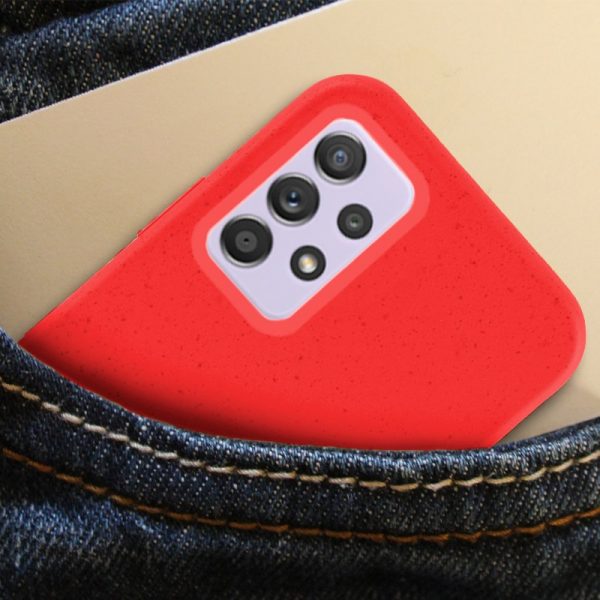Carcasa COOL para Samsung A525 Galaxy A52 / A52 5G / A52s 5G Eco Biodegradable Rojo - Imagen 3