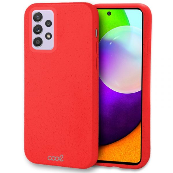 Carcasa COOL para Samsung A525 Galaxy A52 / A52 5G / A52s 5G Eco Biodegradable Rojo