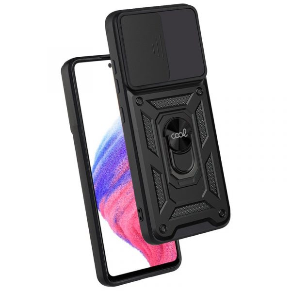 Carcasa COOL para Samsung A536 Galaxy A53 5G Hard Ring Negro - Imagen 3