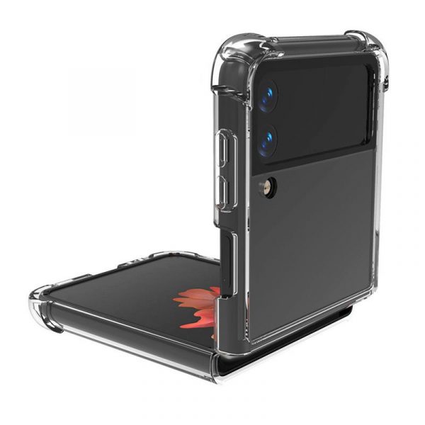 Carcasa COOL para Samsung F711 Galaxy Z Flip 3 AntiShock Transparente - Imagen 2