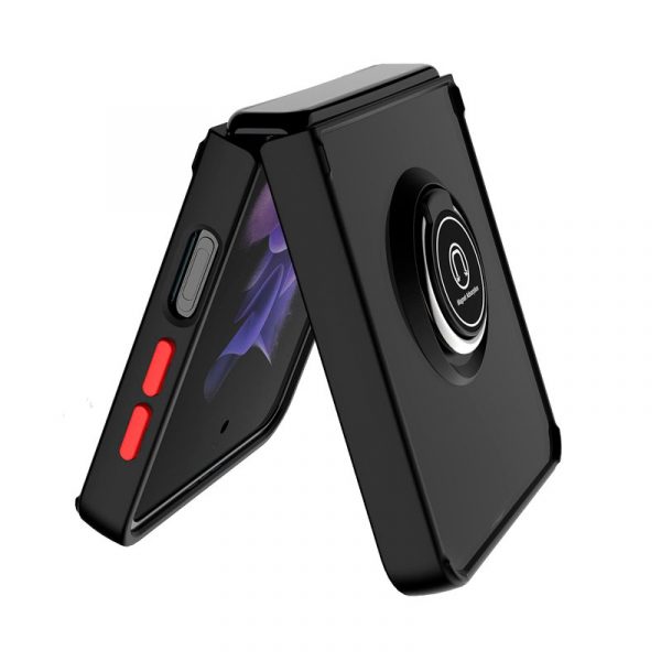 Carcasa COOL para Samsung F711 Galaxy Z Flip 3 Hard Anilla Negro - Imagen 3