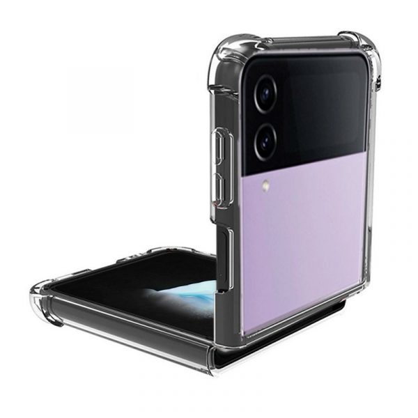 Carcasa COOL para Samsung F721 Galaxy Z Flip 4 AntiShock Transparente - Imagen 2