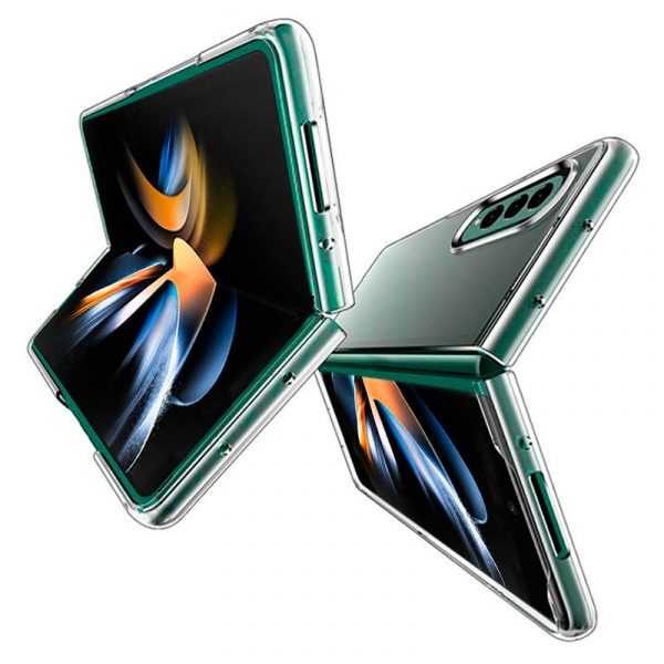 Carcasa COOL para Samsung F936 Galaxy Z Fold 4 AntiShock Transparente - Imagen 2