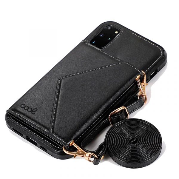 Carcasa COOL para Samsung G985 Galaxy S20 Plus Colgante Wallet Negro - Imagen 3