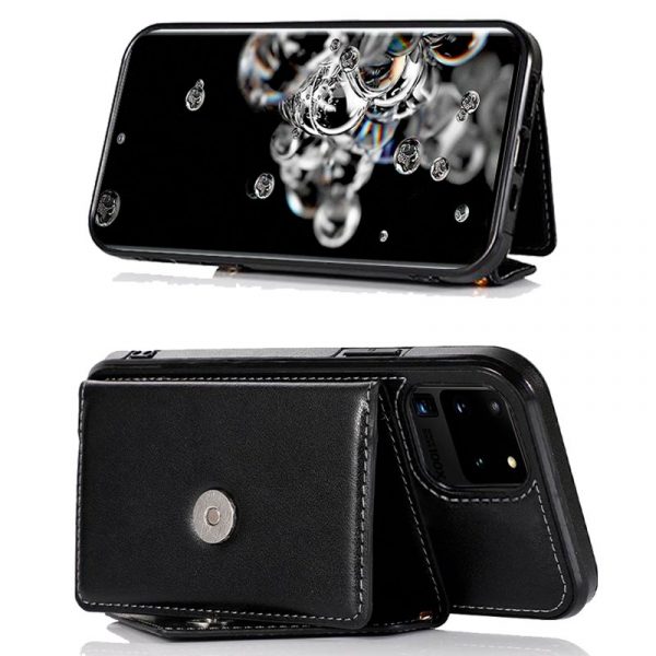 Carcasa COOL para Samsung G988 Galaxy S20 Ultra 5G Colgante Wallet Negro - Imagen 3