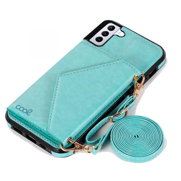Carcasa COOL para Samsung G990 Galaxy S21 Colgante Wallet Mint - Imagen 3