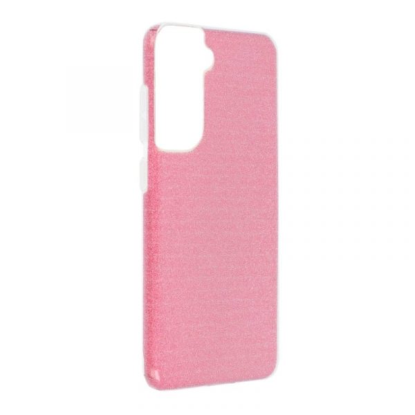 Carcasa COOL para Samsung G990B Galaxy S21 FE Glitter Rosa - Imagen 3