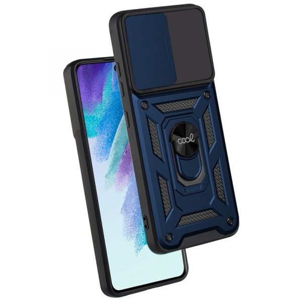 Carcasa COOL para Samsung G990B Galaxy S21 FE Hard Ring Marino - Imagen 2