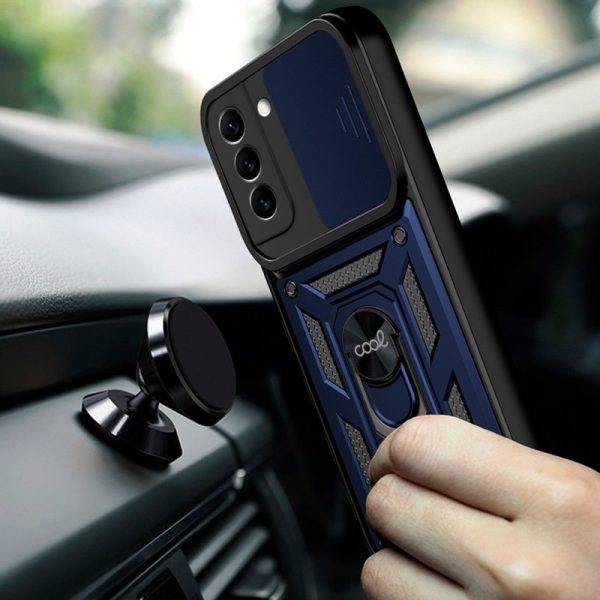 Carcasa COOL para Samsung G990B Galaxy S21 FE Hard Ring Marino - Imagen 3