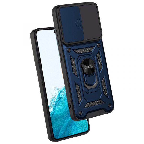 Carcasa COOL para Samsung S901 Galaxy S22 Hard Ring Marino - Imagen 2