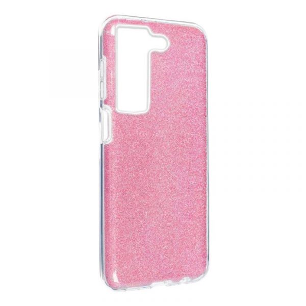 Carcasa COOL para Samsung S906 Galaxy S22 Plus Glitter Rosa - Imagen 3