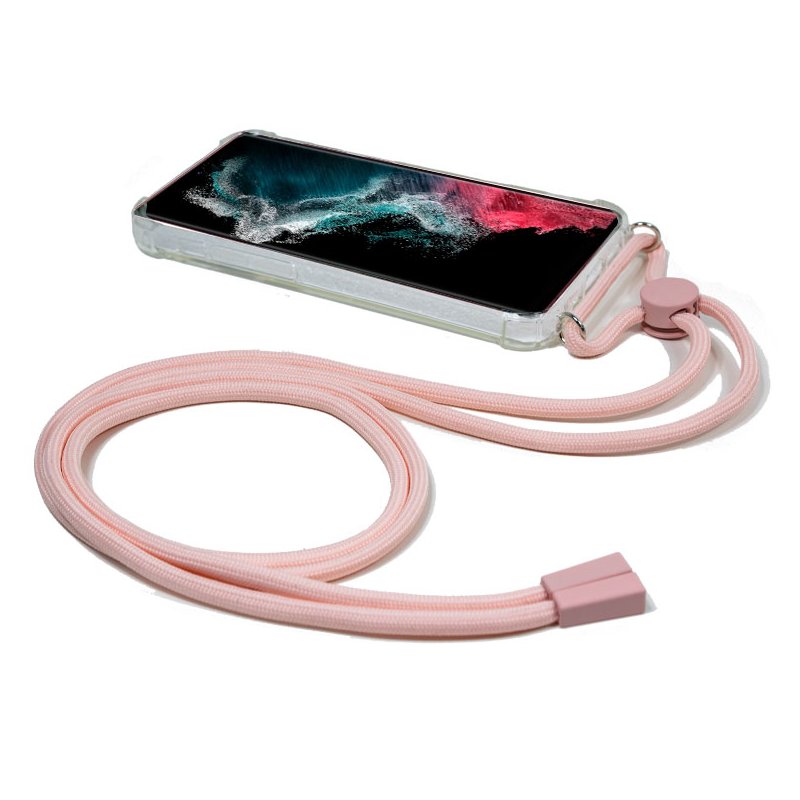 Carcasa COOL para Samsung S908 Galaxy S22 Ultra Cordón Rosa - Imagen 2