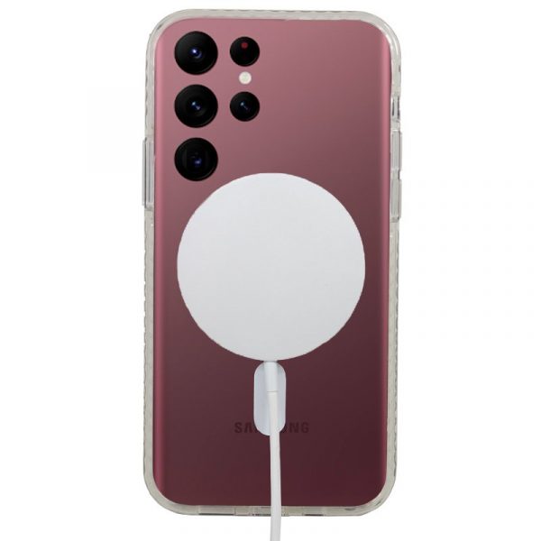 Carcasa COOL para Samsung S908 Galaxy S22 Ultra Magnética Transparente - Imagen 2