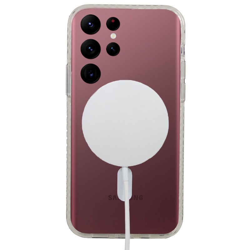 Carcasa COOL para Samsung S908 Galaxy S22 Ultra Magnética Transparente - Imagen 2