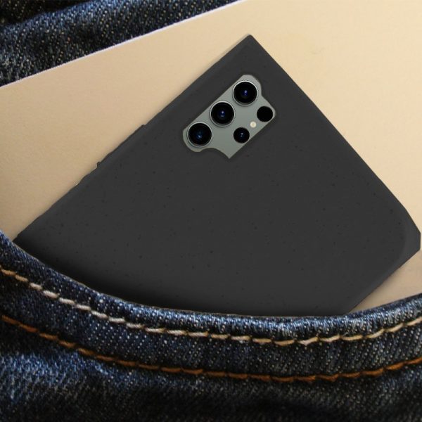 Carcasa COOL para Samsung S918 Galaxy S23 Ultra Eco Biodegradable Negro - Imagen 2