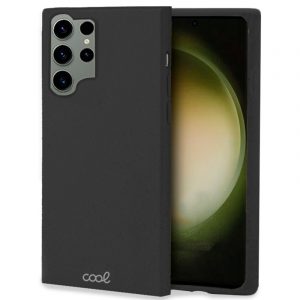 Carcasa COOL para Samsung S918 Galaxy S23 Ultra Eco Biodegradable Negro