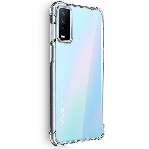 Carcasa COOL para Vivo Y11s / Y20s AntiShock Transparente - Imagen 2