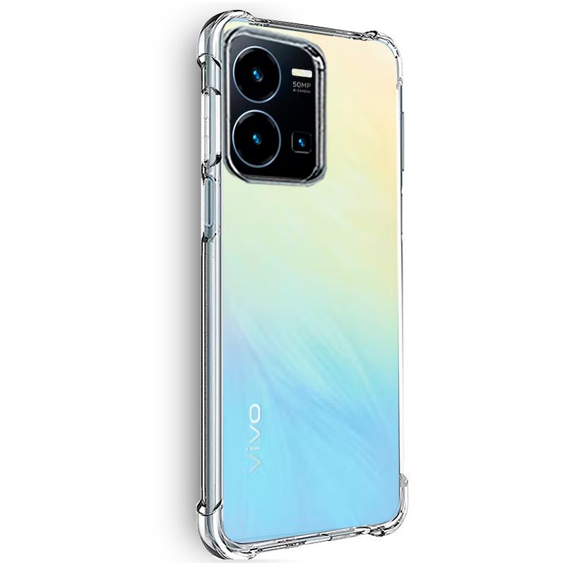 Carcasa COOL para Vivo Y22s / Y35 AntiShock Transparente - Imagen 2