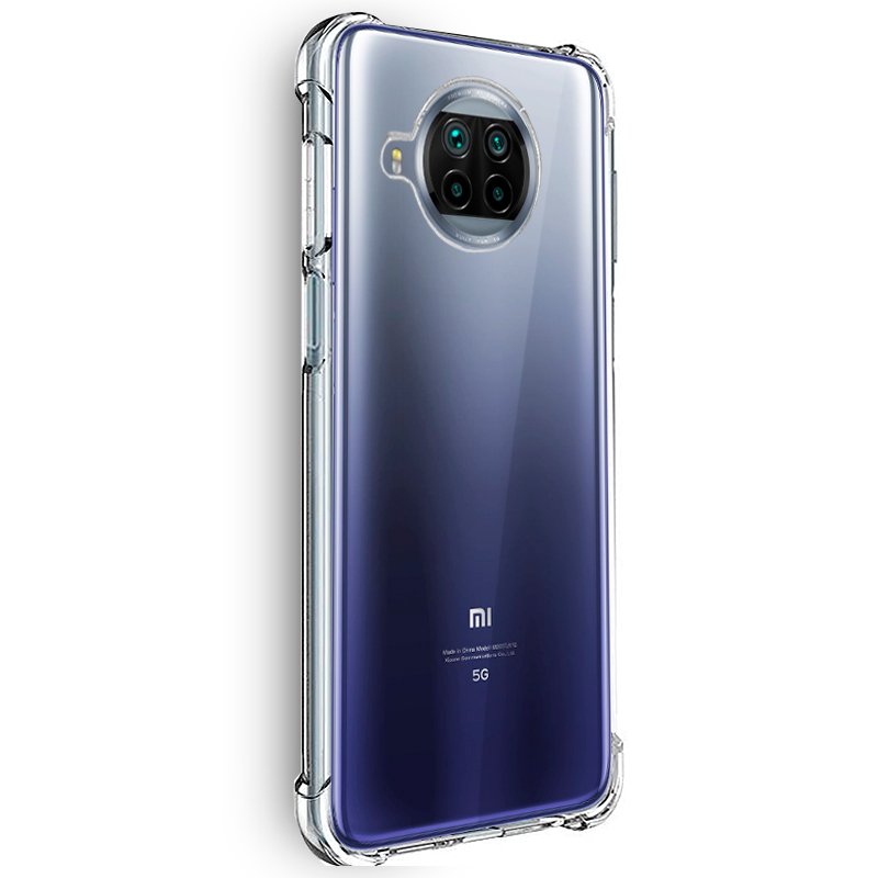 Carcasa COOL para Xiaomi Mi 10T Lite AntiShock Transparente - Imagen 2