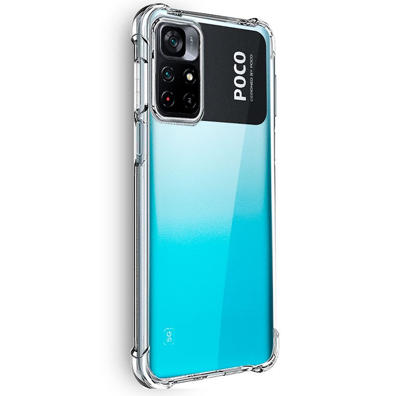 Carcasa COOL para Xiaomi Poco M4 Pro 5G / Redmi Note 11S 5G AntiShock Transparente - Imagen 2