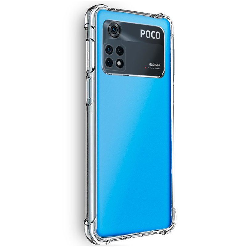 Carcasa COOL para Xiaomi Poco M4 Pro Antishock Transparente - Imagen 2