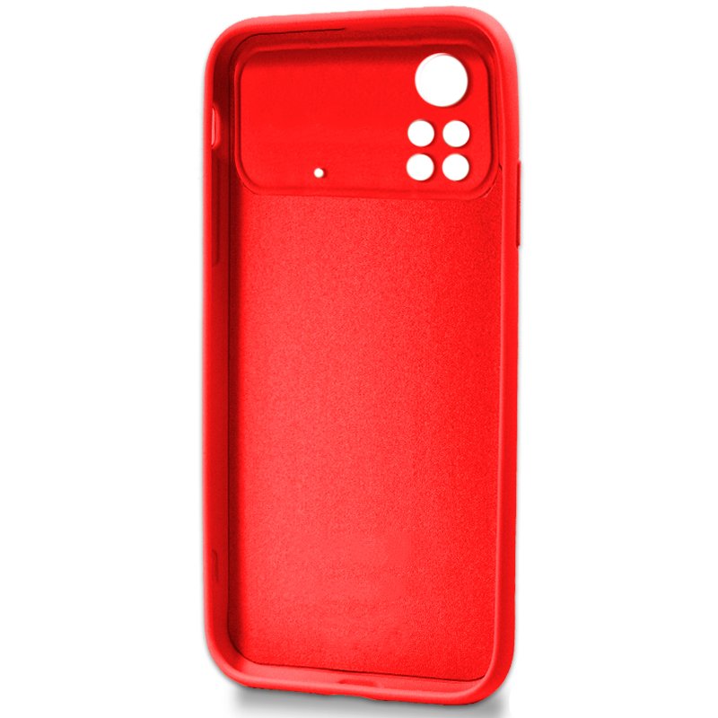 Carcasa COOL para Xiaomi Poco X4 Pro 5G Cover Rojo - Imagen 2