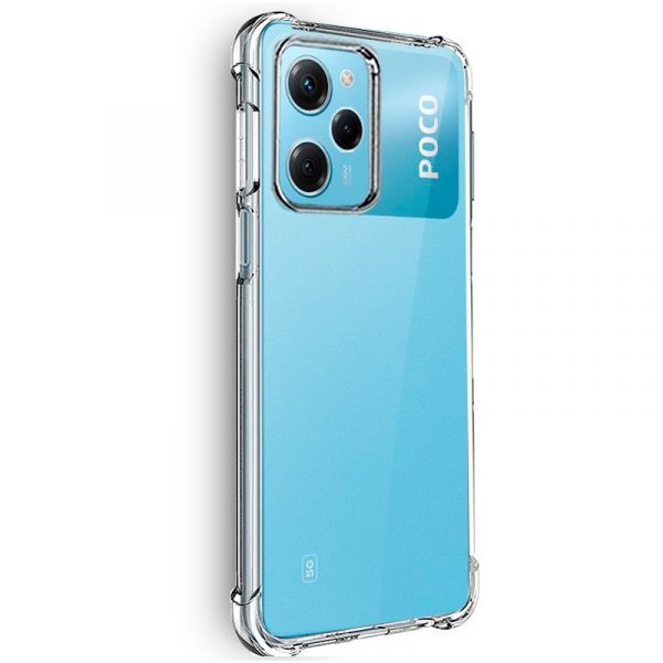 Carcasa COOL para Xiaomi Poco X5 Pro 5G AntiShock Transparente - Imagen 2