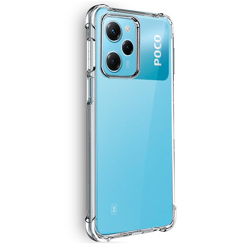 Carcasa COOL para Xiaomi Poco X5 Pro 5G AntiShock Transparente - Imagen 2