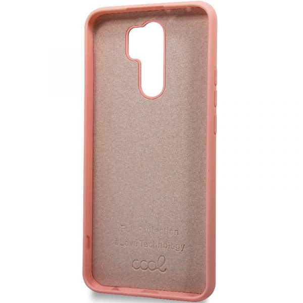 Carcasa COOL para Xiaomi Redmi 9 Cover Rosa - Imagen 2