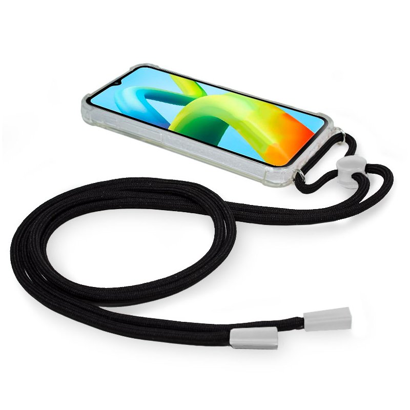 Carcasa COOL para Xiaomi Redmi A1 / A2 Cordón Negro - Imagen 2