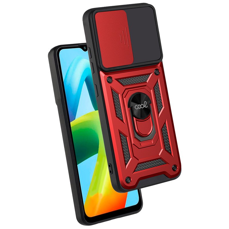 Carcasa COOL para Xiaomi Redmi A1 / A2 Hard Ring Rojo - Imagen 2