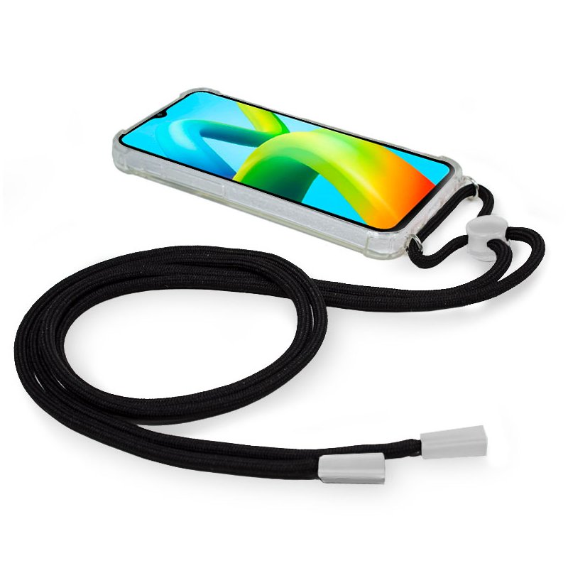 Carcasa COOL para Xiaomi Redmi A1 Plus / A2 Plus Cordón Negro - Imagen 2