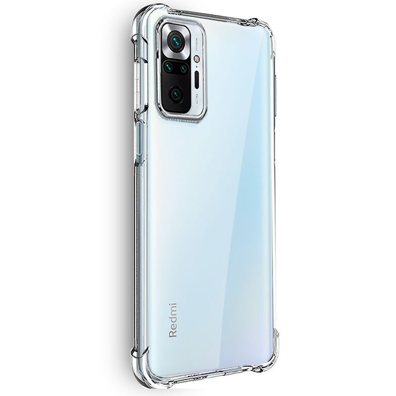Carcasa COOL para Xiaomi Redmi Note 10 Pro AntiShock Transparente - Imagen 2