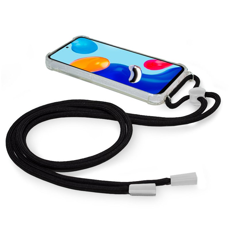Carcasa COOL para Xiaomi Redmi Note 11 / Note 11S Cordón Negro - Imagen 2