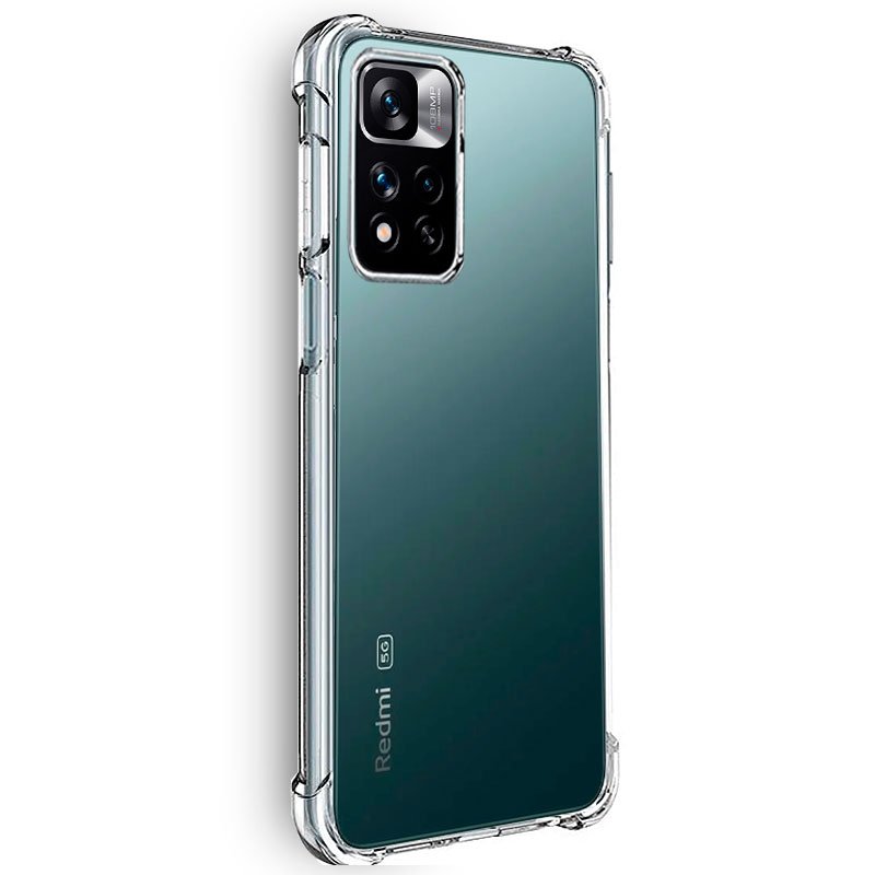 Carcasa COOL para Xiaomi Redmi Note 11 Pro Plus 5G Antishock Transparente - Imagen 2