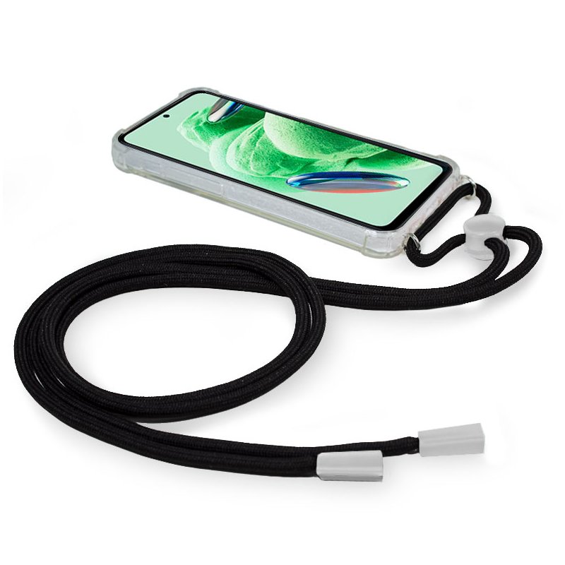 Carcasa COOL para Xiaomi Redmi Note 12 5G / Poco X5 5G Cordón Negro - Imagen 2