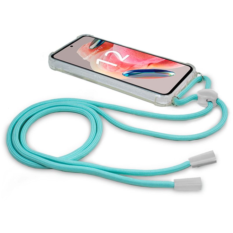 Carcasa COOL para Xiaomi Redmi Note 12 Cordón Celeste - Imagen 2