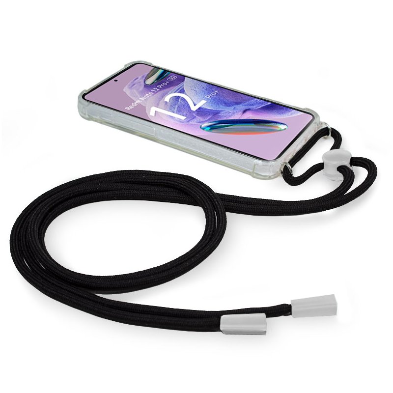 Carcasa COOL para Xiaomi Redmi Note 12 Pro Plus 5G Cordón Negro - Imagen 2