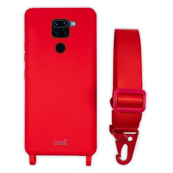 Carcasa COOL para Xiaomi Redmi Note 9 Cinta Rojo - Imagen 3