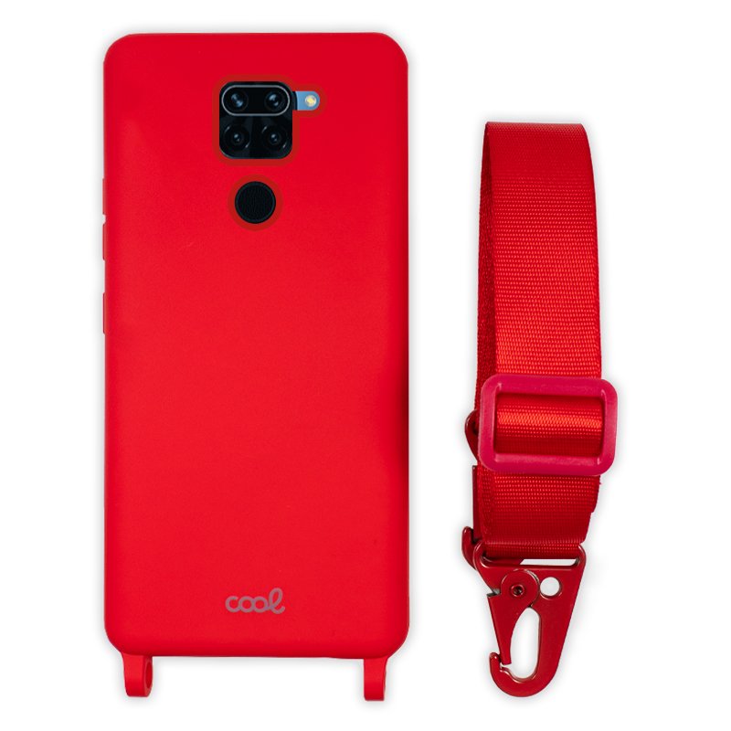 Carcasa COOL para Xiaomi Redmi Note 9 Cinta Rojo - Imagen 3