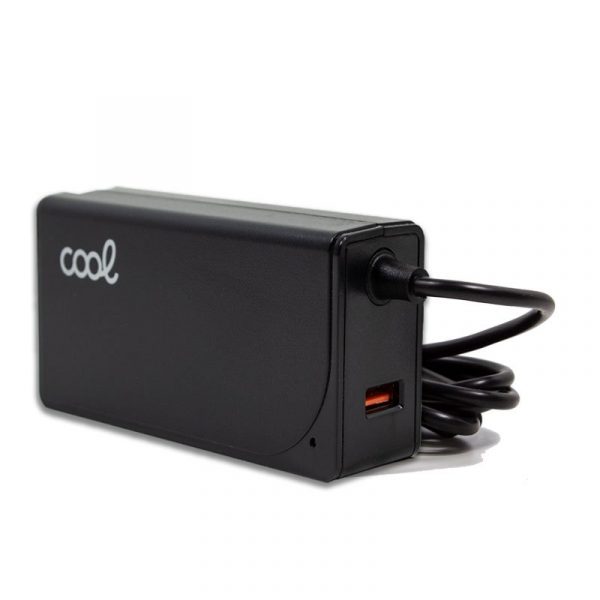 Cargador Red Universal Ordenad. Portátiles 65w Automático COOL + 11 conectores (USB QC3.0) - Imagen 3