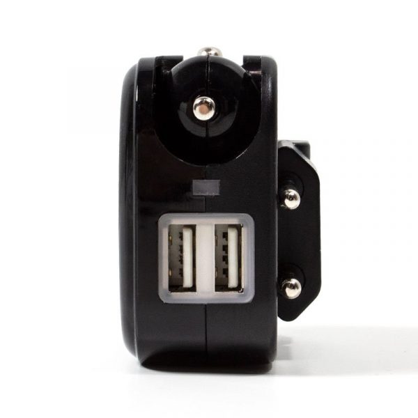 Cargador Universal Entrada 2 x USB + Cargador de Coche (2.1 Amp) COOL - Imagen 2