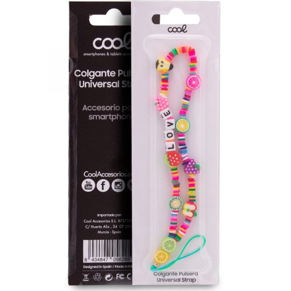 Colgante COOL Universal Smartphone Pulsera Strap Love Fruits - Imagen 3
