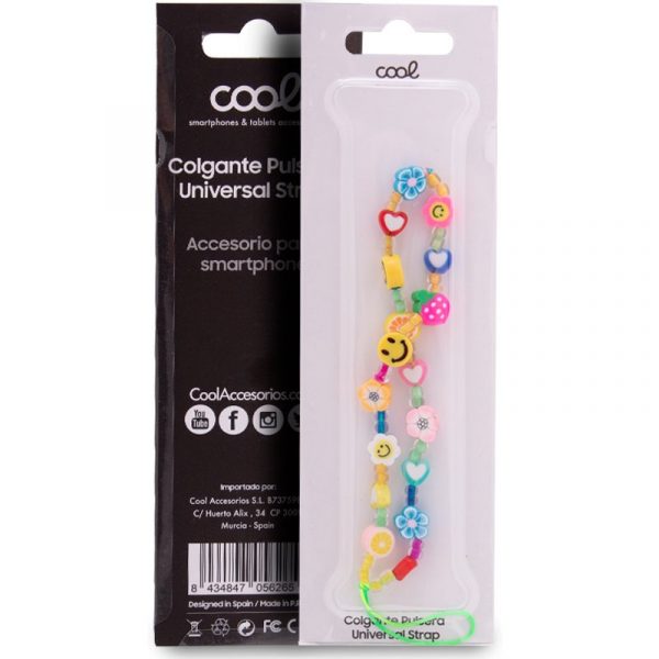 Colgante COOL Universal Smartphone Pulsera Strap Spring - Imagen 3