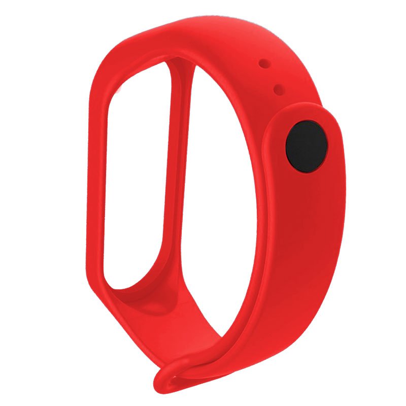Correa COOL para Xiaomi Mi Band 5 / 6 / 7 / Amazfit Band 5 Liso Rojo - Imagen 3