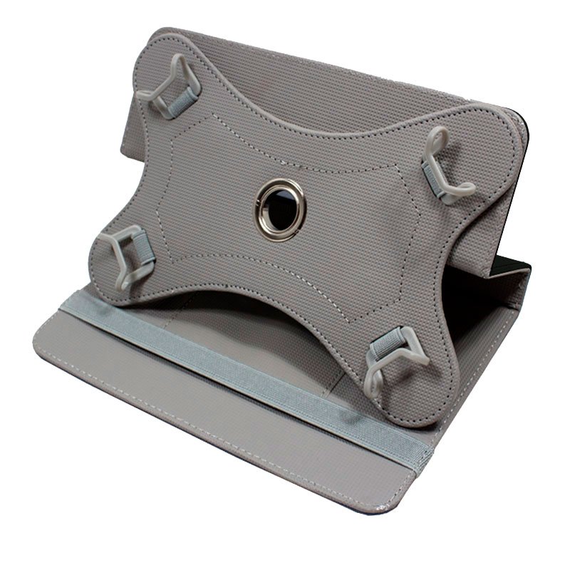 Funda COOL Ebook / Tablet 7 pulg Polipiel Rosa Giratoria - Imagen 2