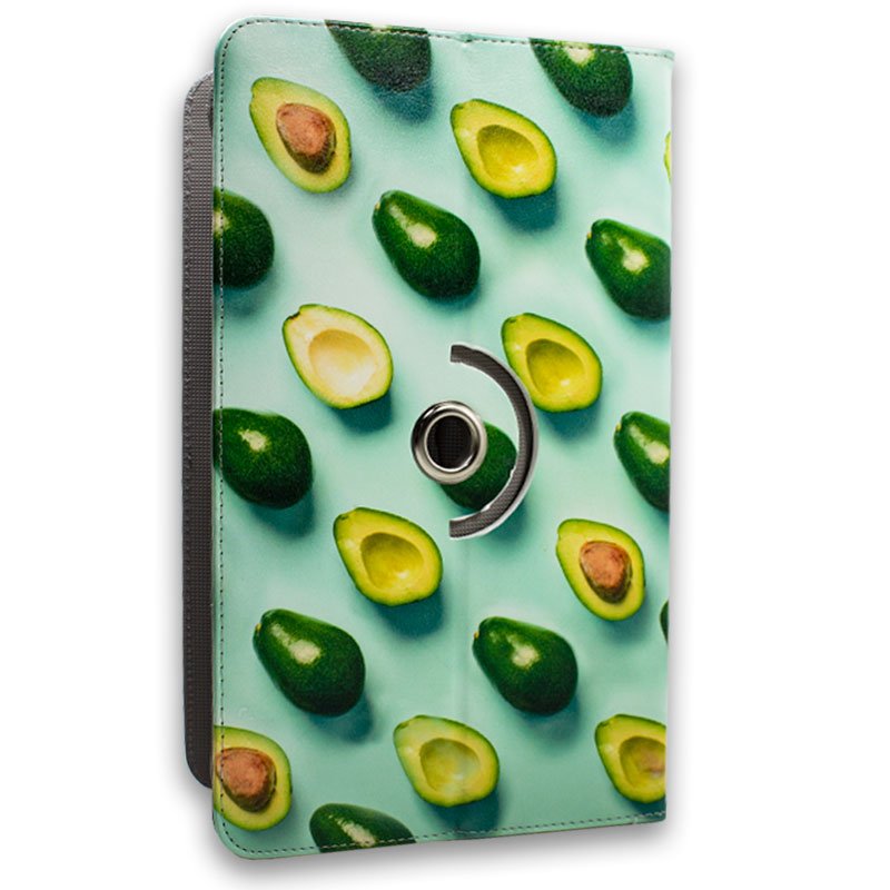 Funda COOL Ebook / Tablet 9.7 - 10.3 pulg Polipiel Aguacates Giratoria (Panorámica) - Imagen 2