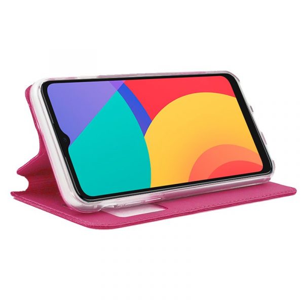 Funda COOL Flip Cover para Alcatel 1S (2021) / 3L (2021) Liso Rosa - Imagen 2