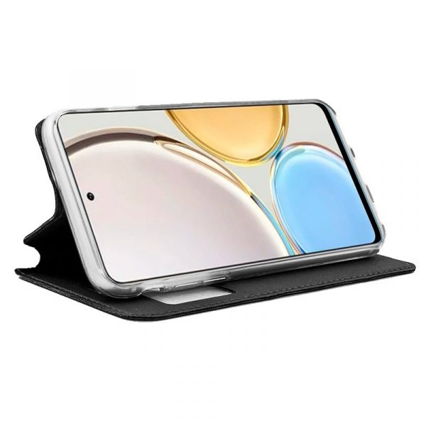 Funda COOL Flip Cover para Huawei Honor Magic 4 Lite Liso Negro - Imagen 2