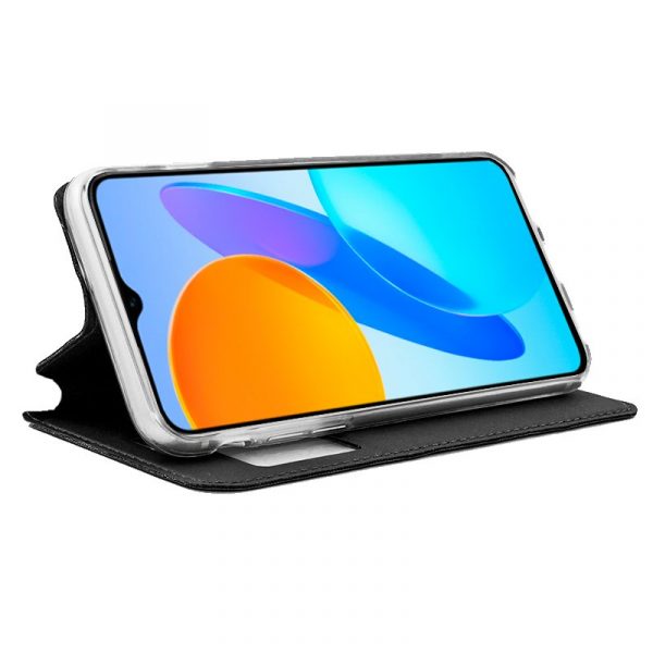 Funda COOL Flip Cover para Huawei Honor X8 5G / 70 Lite / X6 Liso Negro - Imagen 2